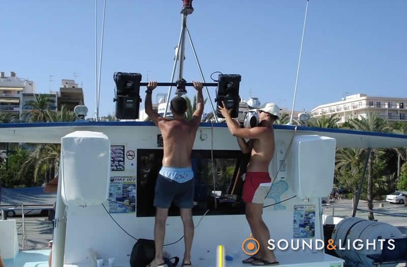 Ibiza Subsonic boat party