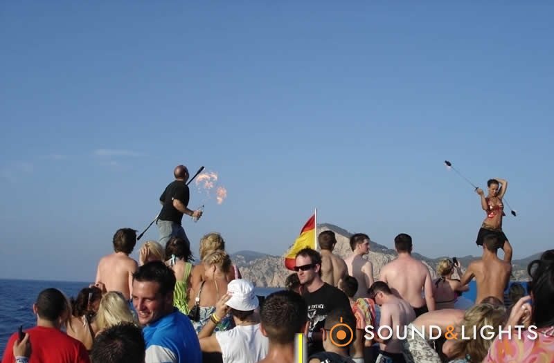 Ibiza Subsonic boat party