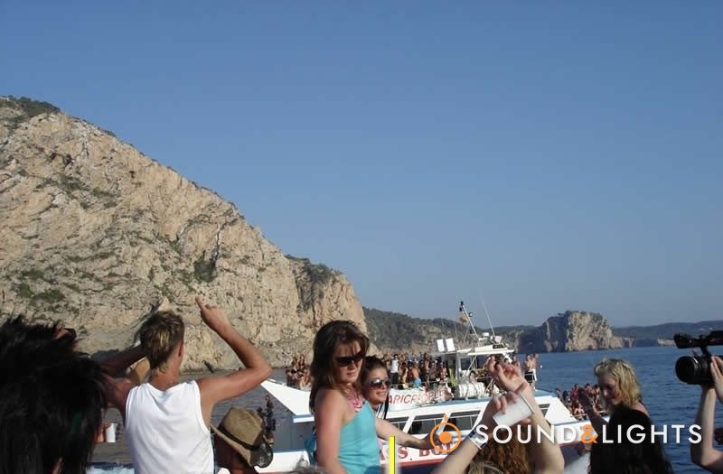 Ibiza Subsonic boat party