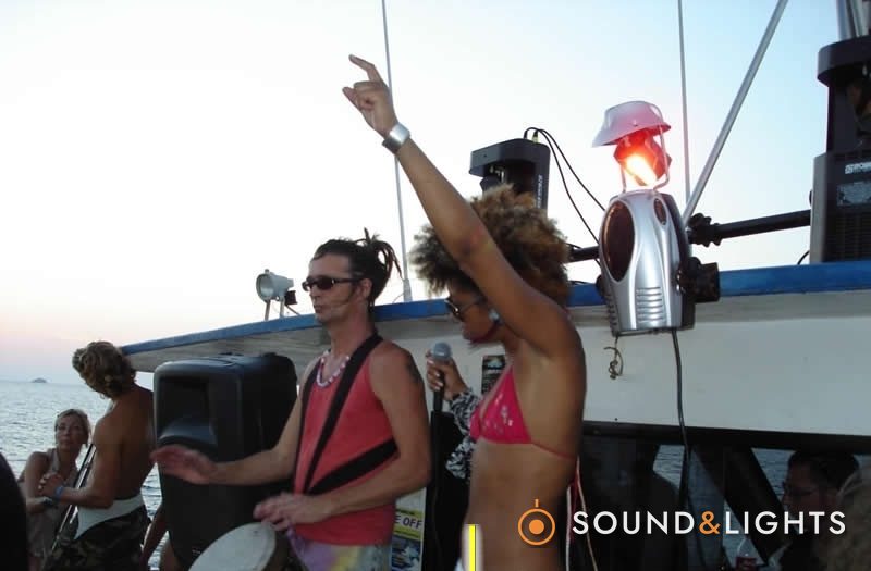 Ibiza Subsonic boat party