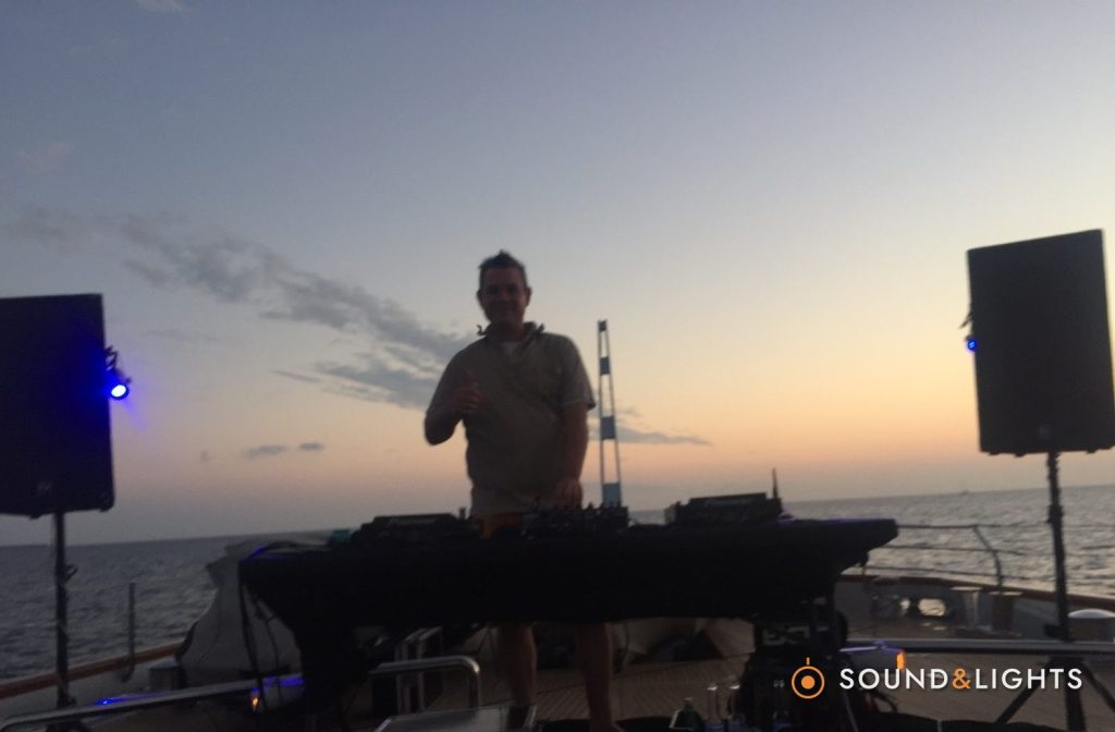 Private boat birthday party