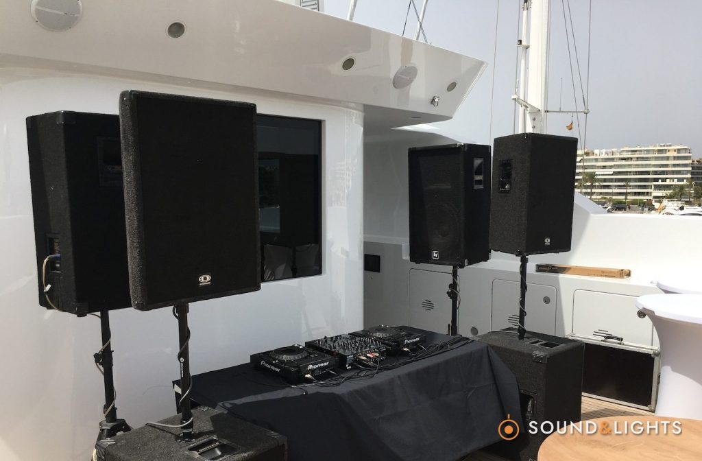 Private boat party