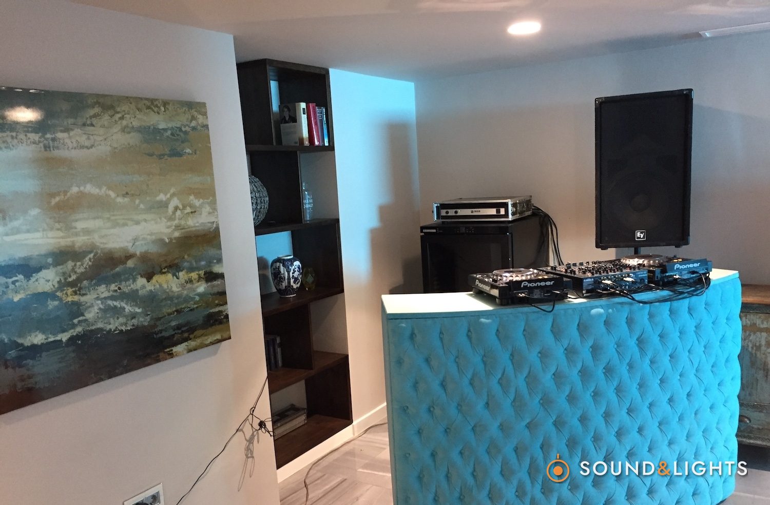 Villa event - Ibiza - PA, DJ-booth rent