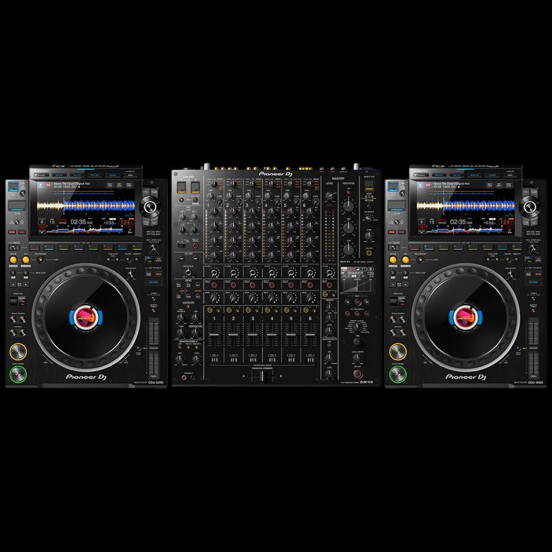 2 x Pioneer CDJ3000 + DJM V10 ibiza rent