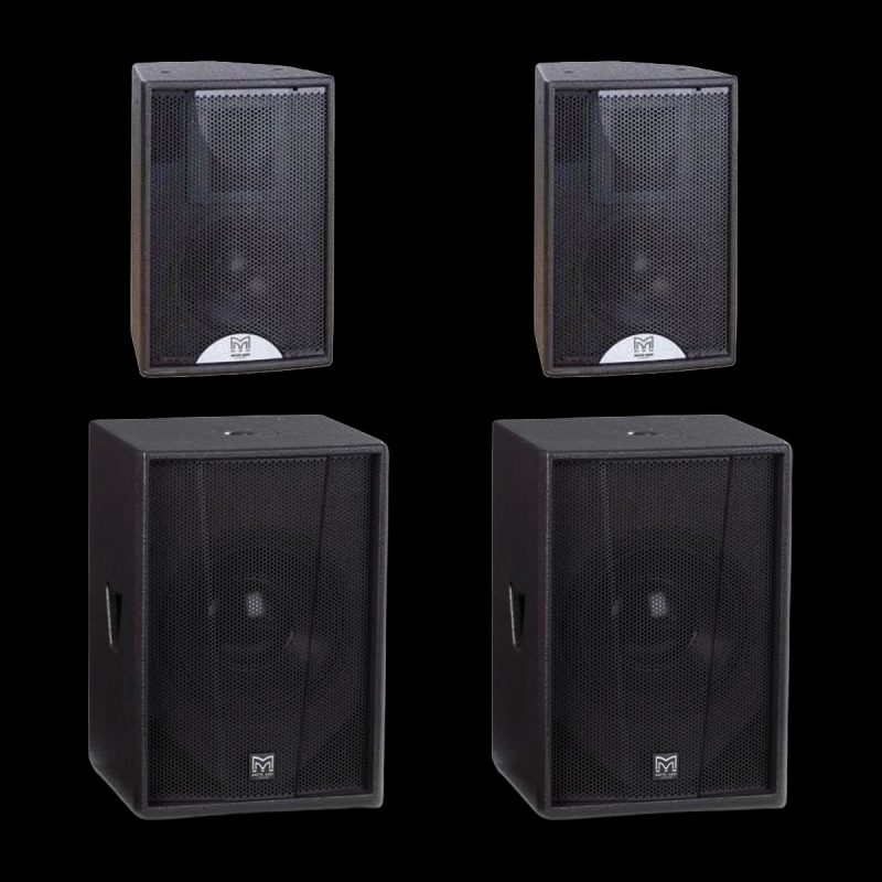 Martin Audio F10 _ S12+ Ibiza audio rent in Ibiza