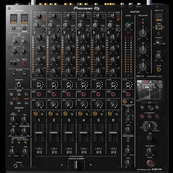Pioneer DJM V10 Ibiza audio rent in Ibiza