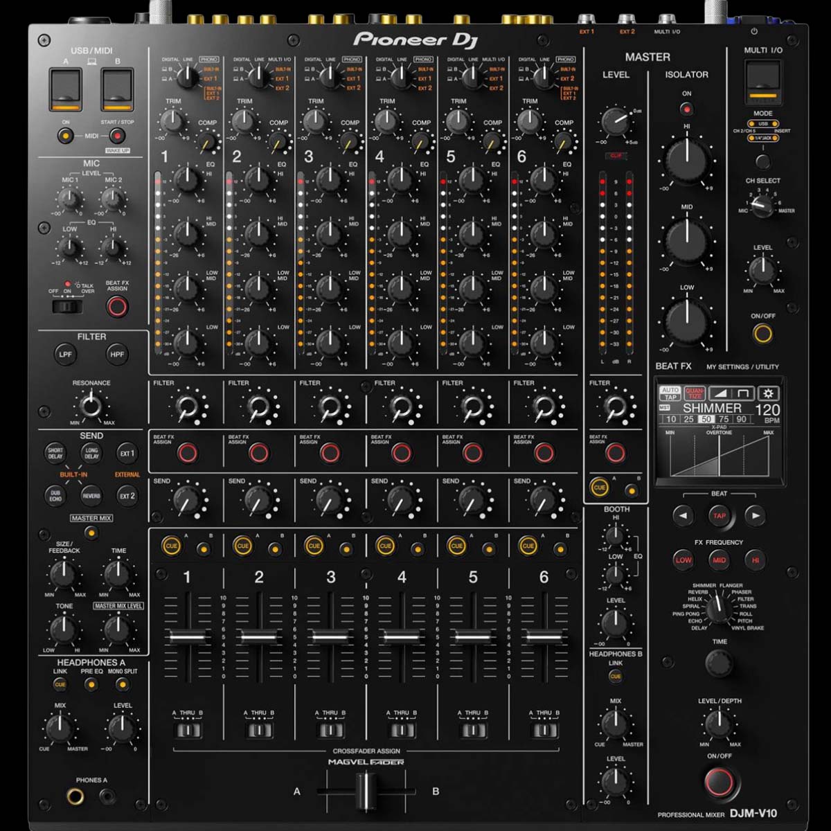 Pioneer DJM V10 Ibiza audio rent