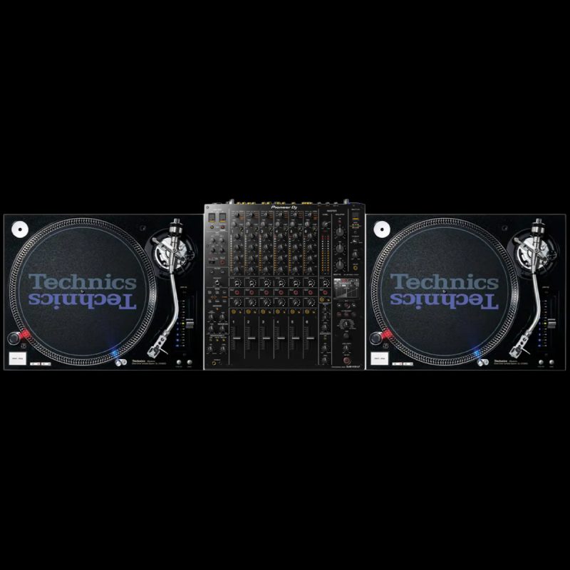 Technics 1210 M5G ( 2x ) + Pioneer DJM V10 audio/sound gear rent in Ibiza