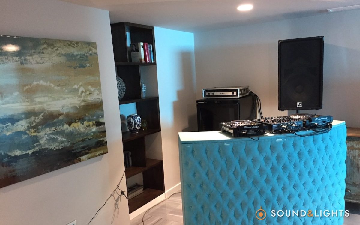 Villa event - Ibiza - PA, DJ-booth rent